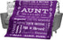 Best Aunt Ever Blanket Gift of Love  Appreciation
